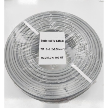 100mt 2+1 0.50 Kablo (CCA)